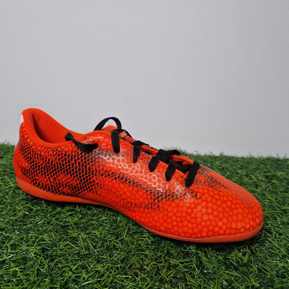 Adidas F5 FXG Red Football Boots - Moulded Studs - Boys UK Size 4
