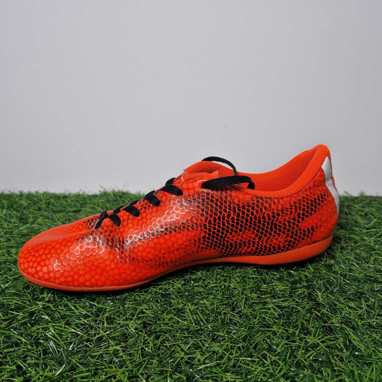 Adidas F5 FXG Red Football Boots - Moulded Studs - Boys UK Size 4