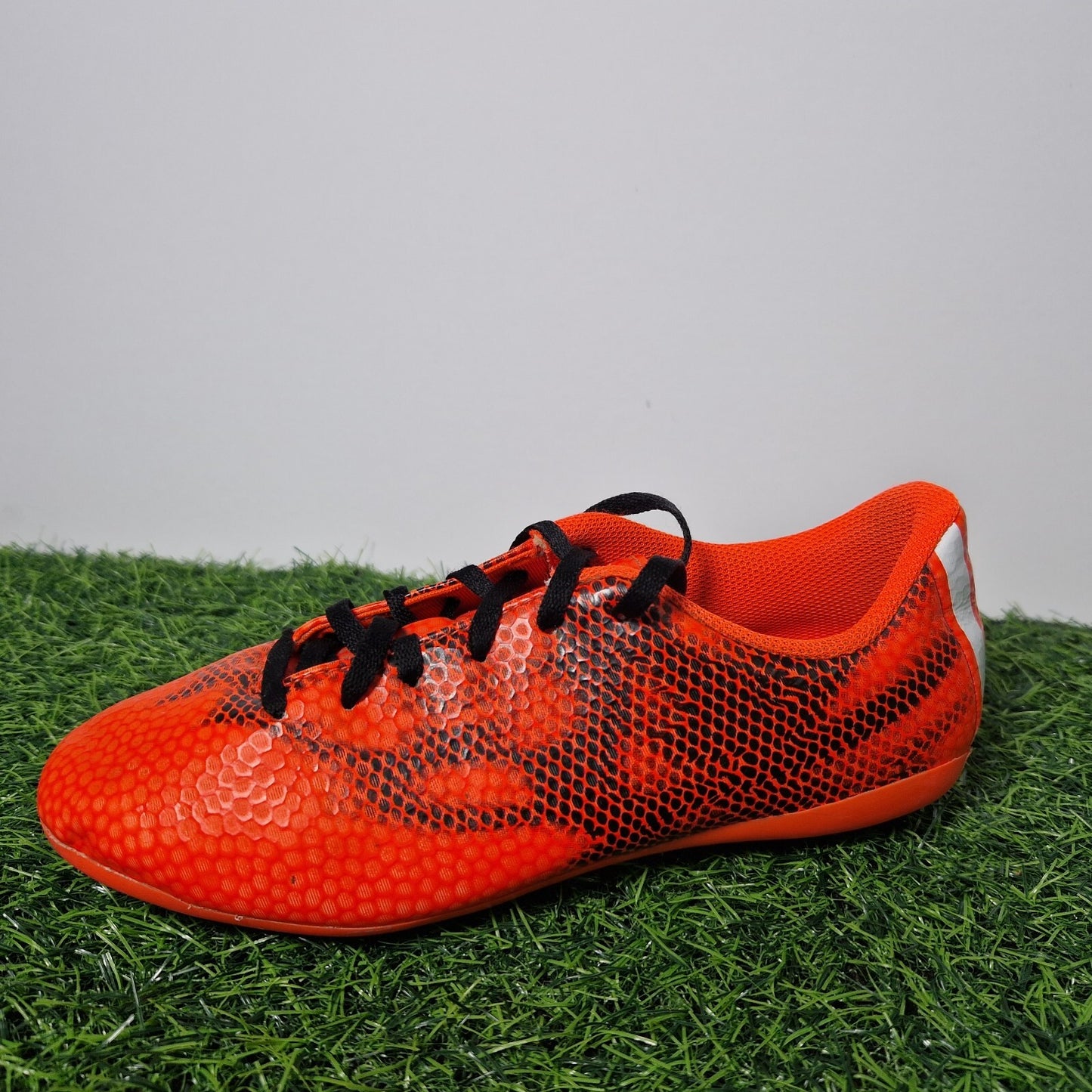Adidas F5 FXG Red Football Boots - Moulded Studs - Boys UK Size 4