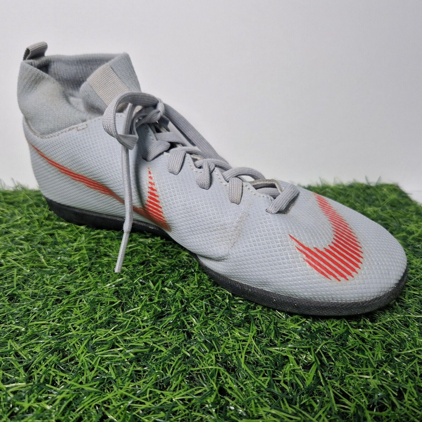 Nike Mercurial Superfly 6 Club TF Astro Grey Football Boots - UK Size 5