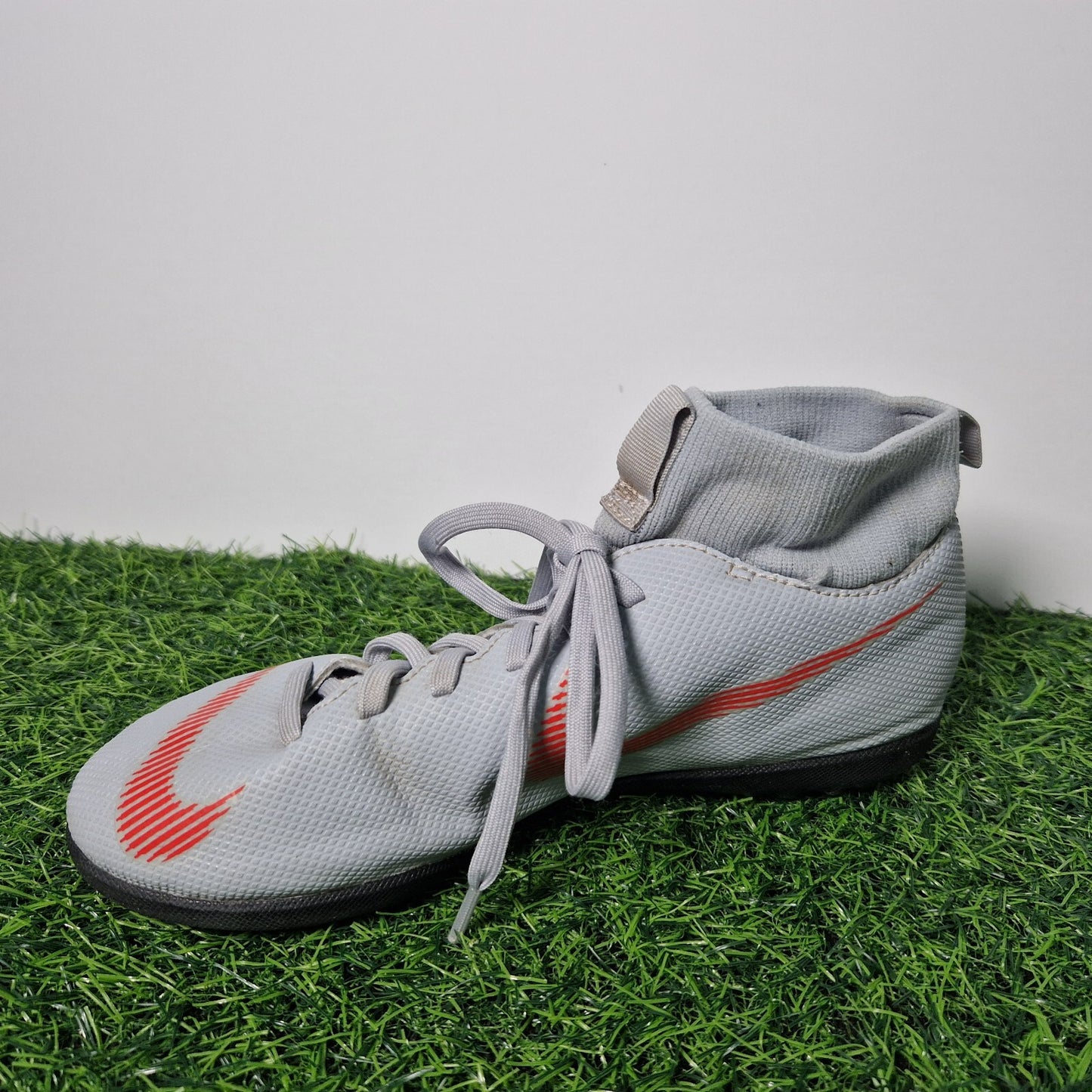 Nike Mercurial Superfly 6 Club TF Astro Grey Football Boots - UK Size 5