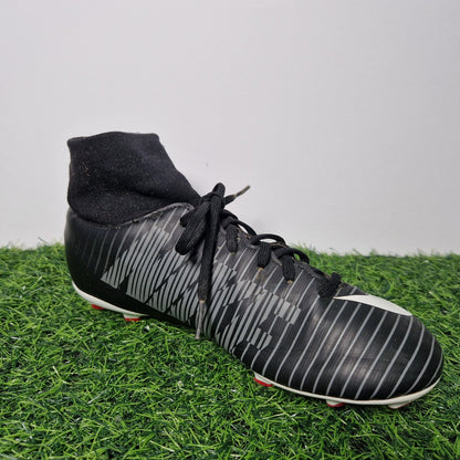 Nike Mercurial Victory VI FG Black/White Football Boots - UK Size 5