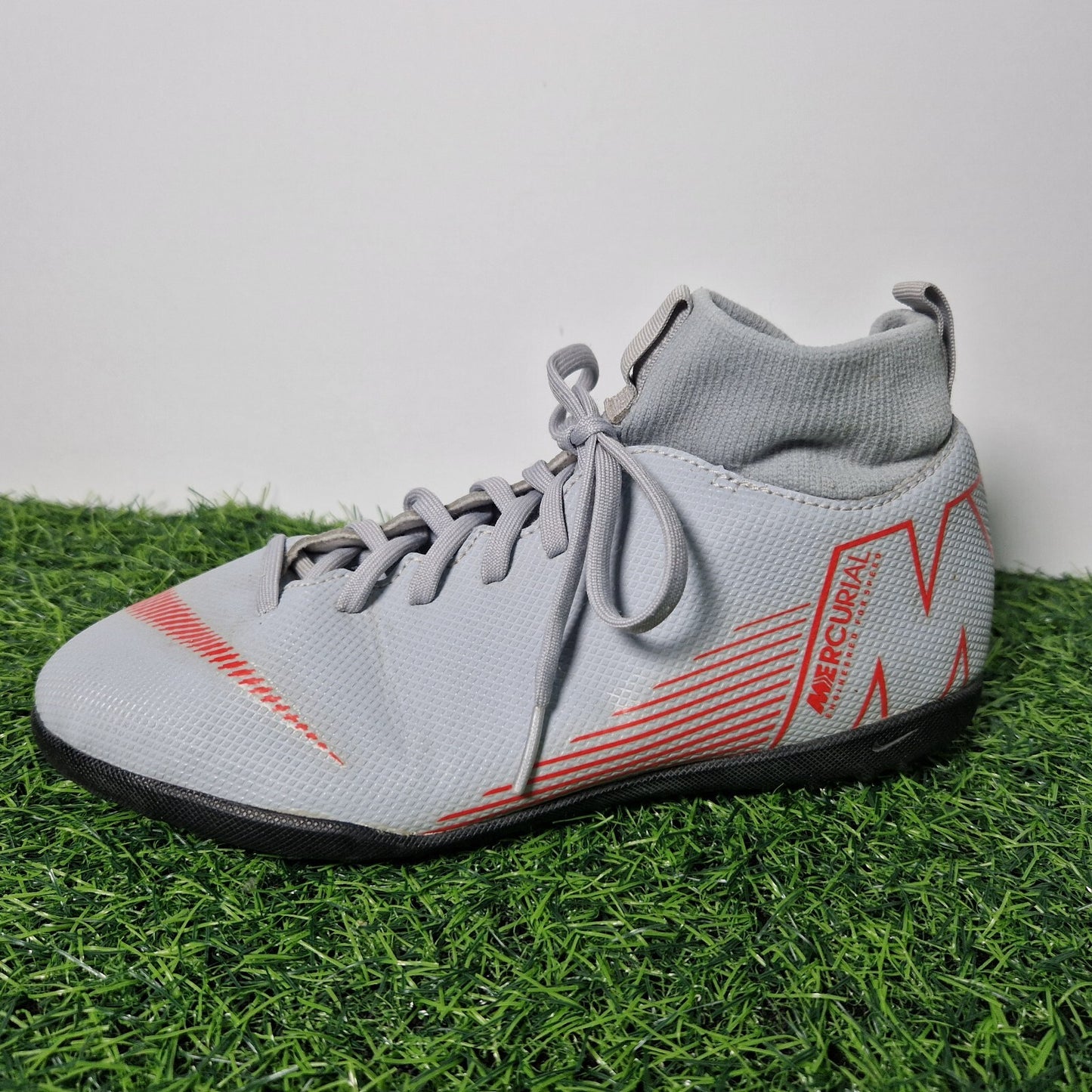 Nike Mercurial Superfly 6 Club TF Astro Grey Football Boots - UK Size 5